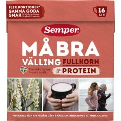 Semper Må Bra Välling Fullkorn Protein
