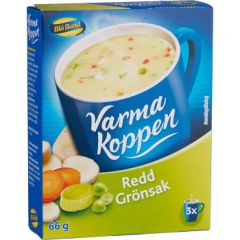 Varma Koppen - Vegetable Soup (Redd Grönsakssoppa)