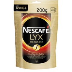 Nescafe Lyx Mörkrost Snabbkaffe Refill