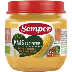 Semper Purée Corn and Potato - 4 months
