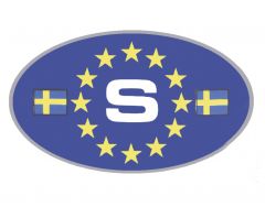 S-Sticker For Car Blue