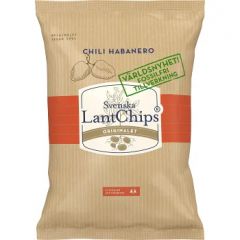 Svenska Lantchips Chili Habanero