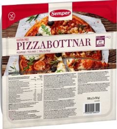 Semper Glutenfri- Pizzabottnar