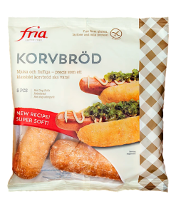 Glutenfria Korvbröd 5-pack