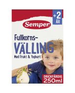 Semper Fullkornsvälling Frukt & Yoghurt Drickfärdig - 24 Mån