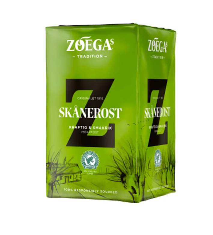 Zoégas Kaffe Skånerost (dark-roast coffee, ground)