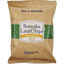 Svenska Lantchips Dill & Gräslök