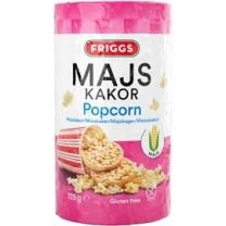 Majskakor Popcorn Friggs Glutenfria 