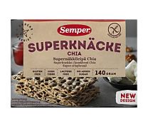Semper Glutenfri - Superknäcke  Chia 